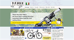 Desktop Screenshot of dfbike.it